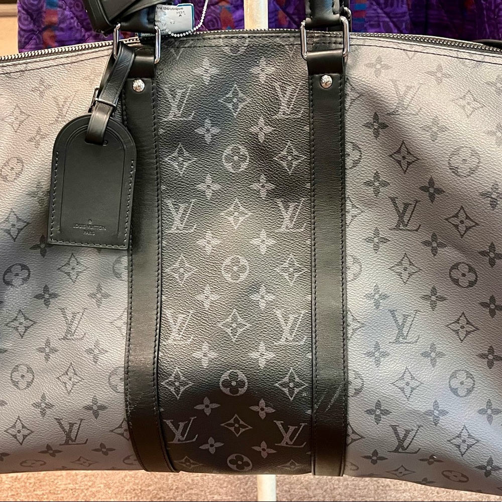 Keepall 50 black and gray. Like new condition,. Perfect addition to collection!!